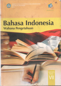 Image of Bahasa Indonesia Wahana Pengetahuan SMP Kelas VII
