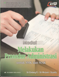 Image of Modul Melakukan Prosedur Administrasi