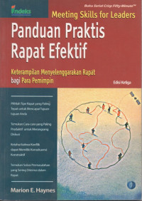 Image of Panduan Praktis Rapat Efektif